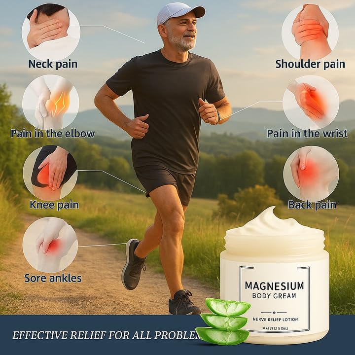 DFTLUUE Neuropathy Cream texture with aloe and magnesium minerals for sensitive skin