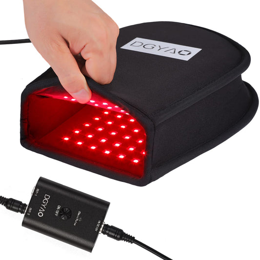 DGQY red light therapy glove with full hand coverage for targeted relief