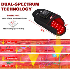DGXINJUN 4000mAh battery pack powers hours of cordless foot therapy.