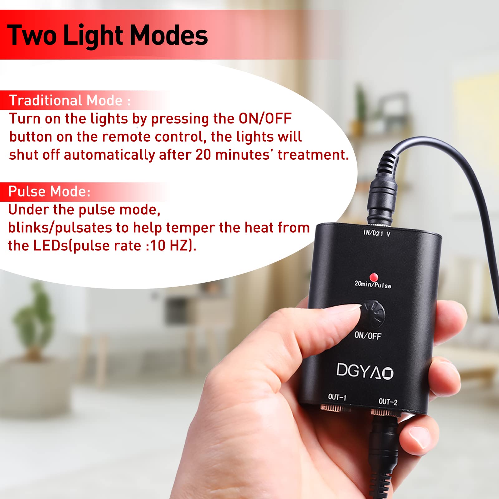 DGXINJUN flat SMD-lamp beads enable comfortable heat sessions