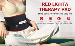 DGXINJUN LED pad closeup illustrates dense light coverage for targeted relief.