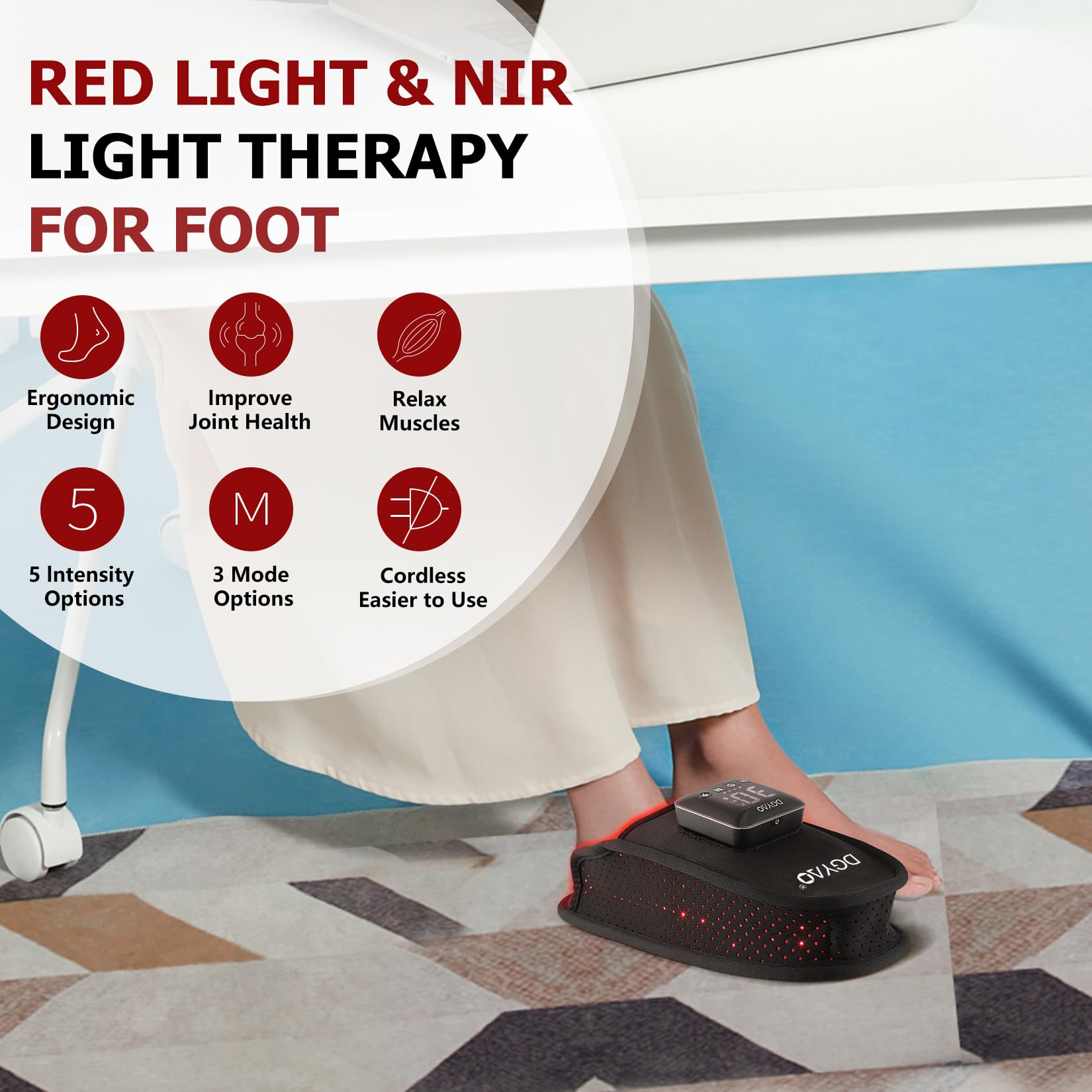 DGXINJUN low EMF safety design supports comfortable sessions.