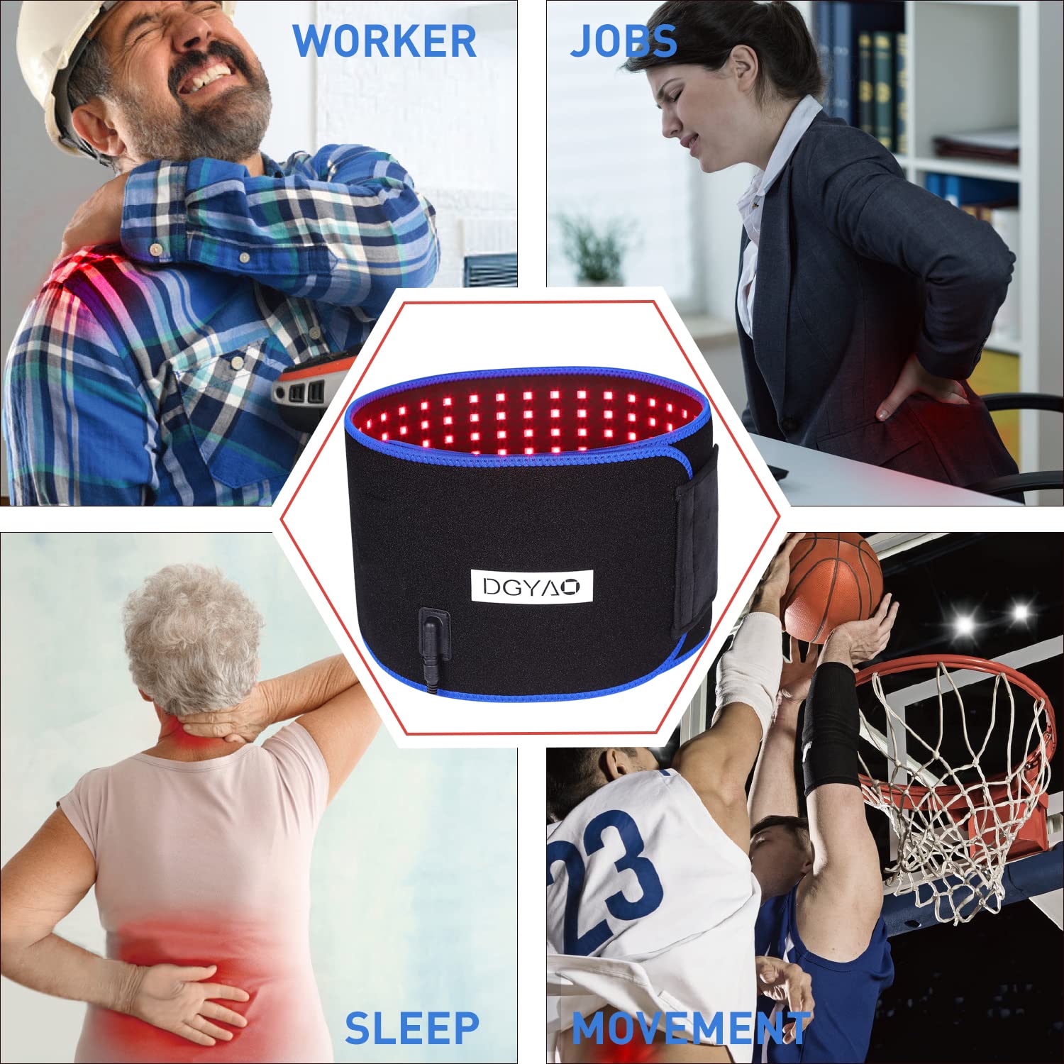DGXINJUN pro-athlete technology for professional‑grade care