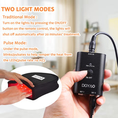 DGXINJUN pulse mode at 10 Hz for soothing sessions