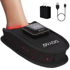 D MAX cordless foot slipper with knee wrap and hand pad compatibility