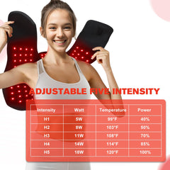 DGYAO RC2 red light mode for comfortable surface warming.