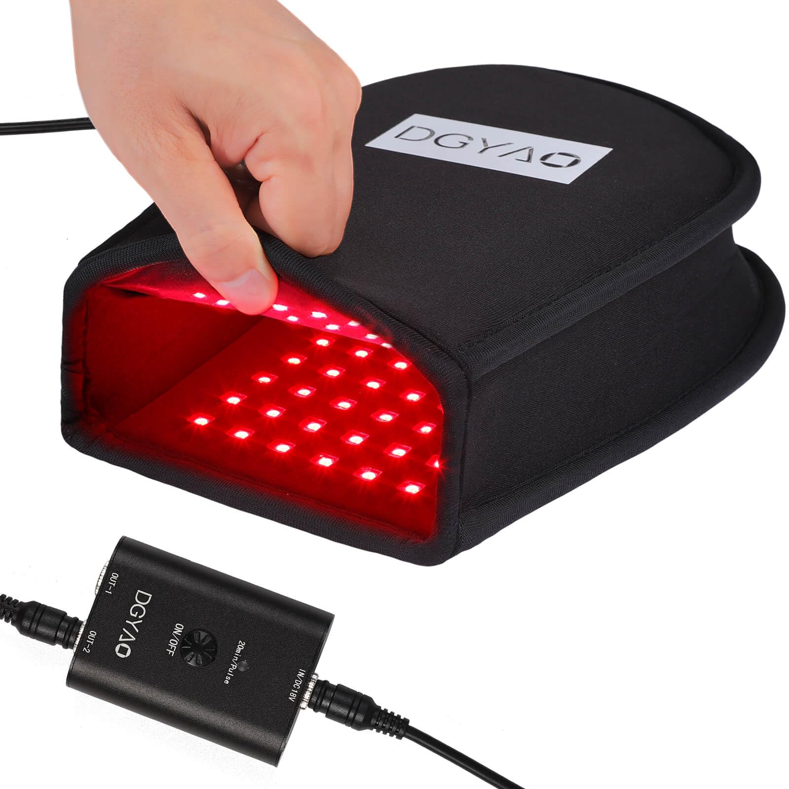 Ideal for sports injuries and muscle fatigue at home