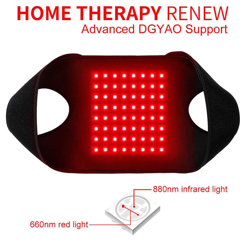 DGYAO shoulder relief wrap uses infrared light for deeper warmth