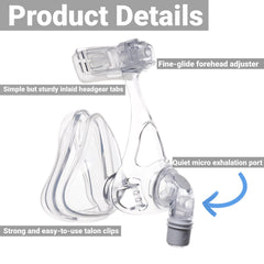DHASUWT CPAP cushion L size delivers flexible sealing and comfort