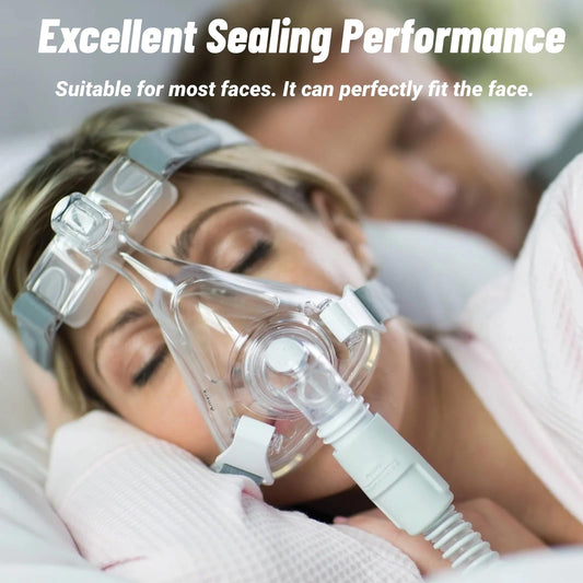 DHASUWT CPAP mask headstrap offers stable support for overnight wear