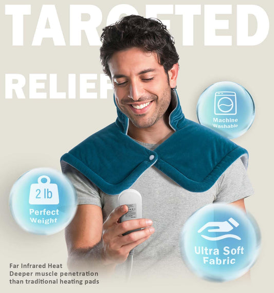 DHFLIP 2lb weight close-up highlights soothing pressure and ergonomic design.