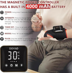 Dialudon 4000mAh battery magnetic pod powering portable sessions.