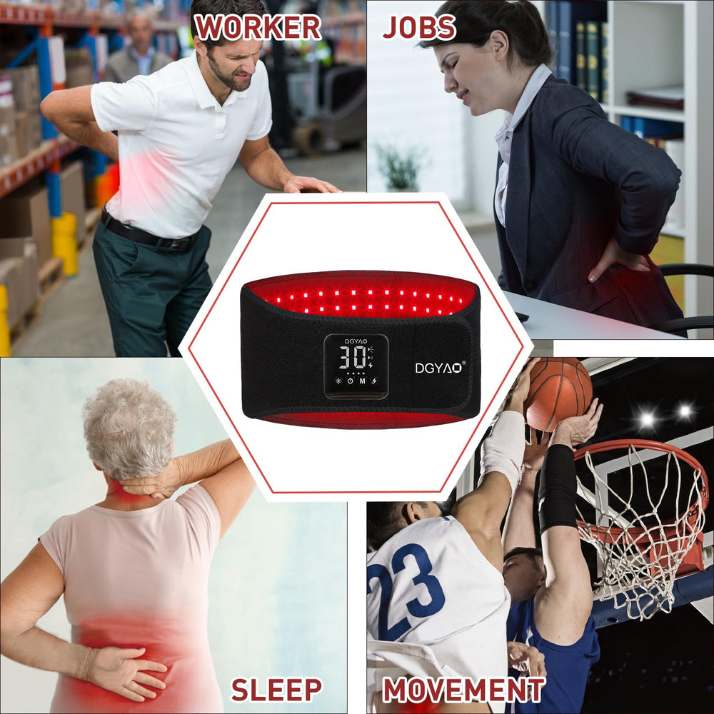 Dialudon wearable back belt ideal for daily relief routines