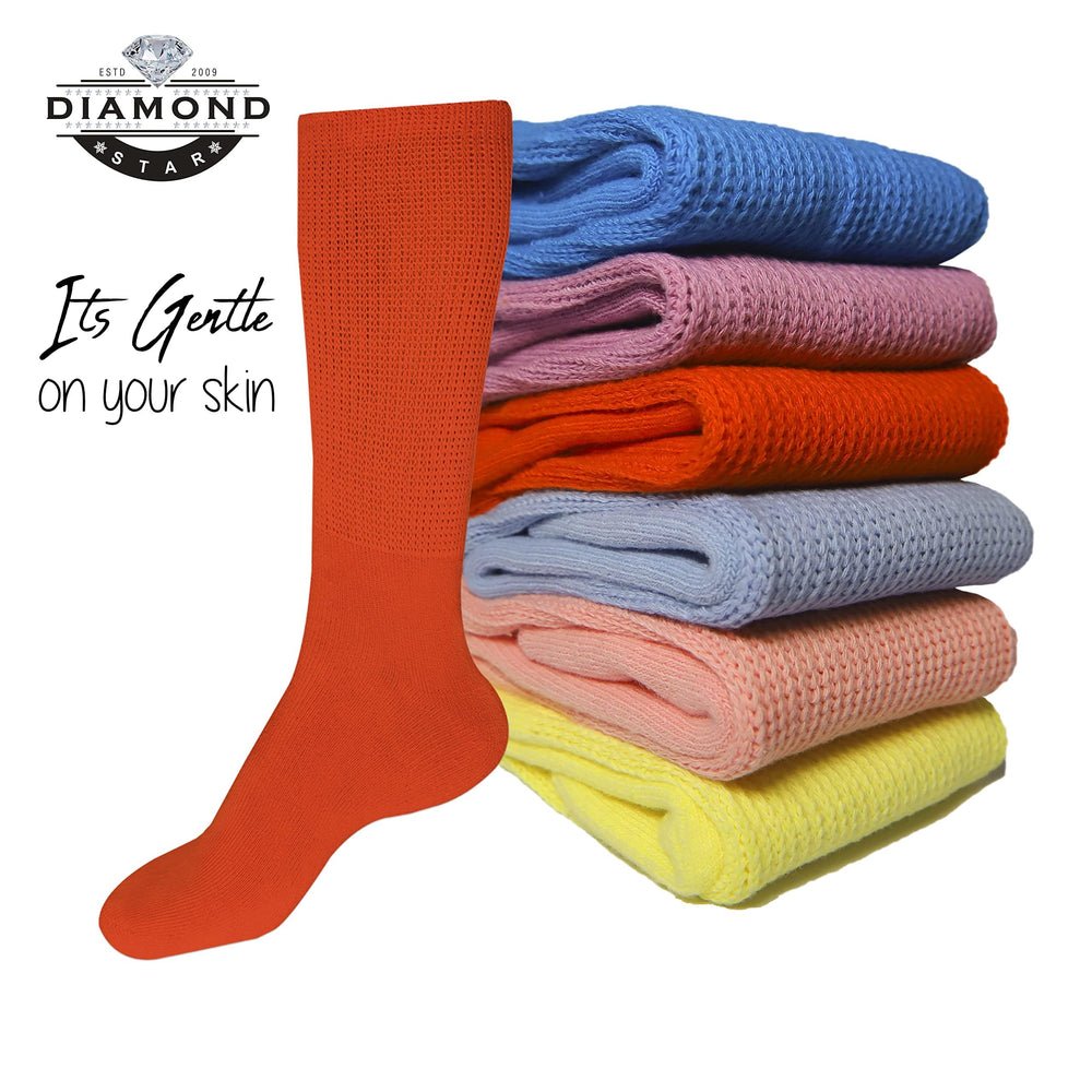Diamond Star Diabetic Socks machine washable for easy care