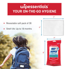 Diamond Wipes WipeEssentials with Aloe Vera and Vitamin E for soft skin