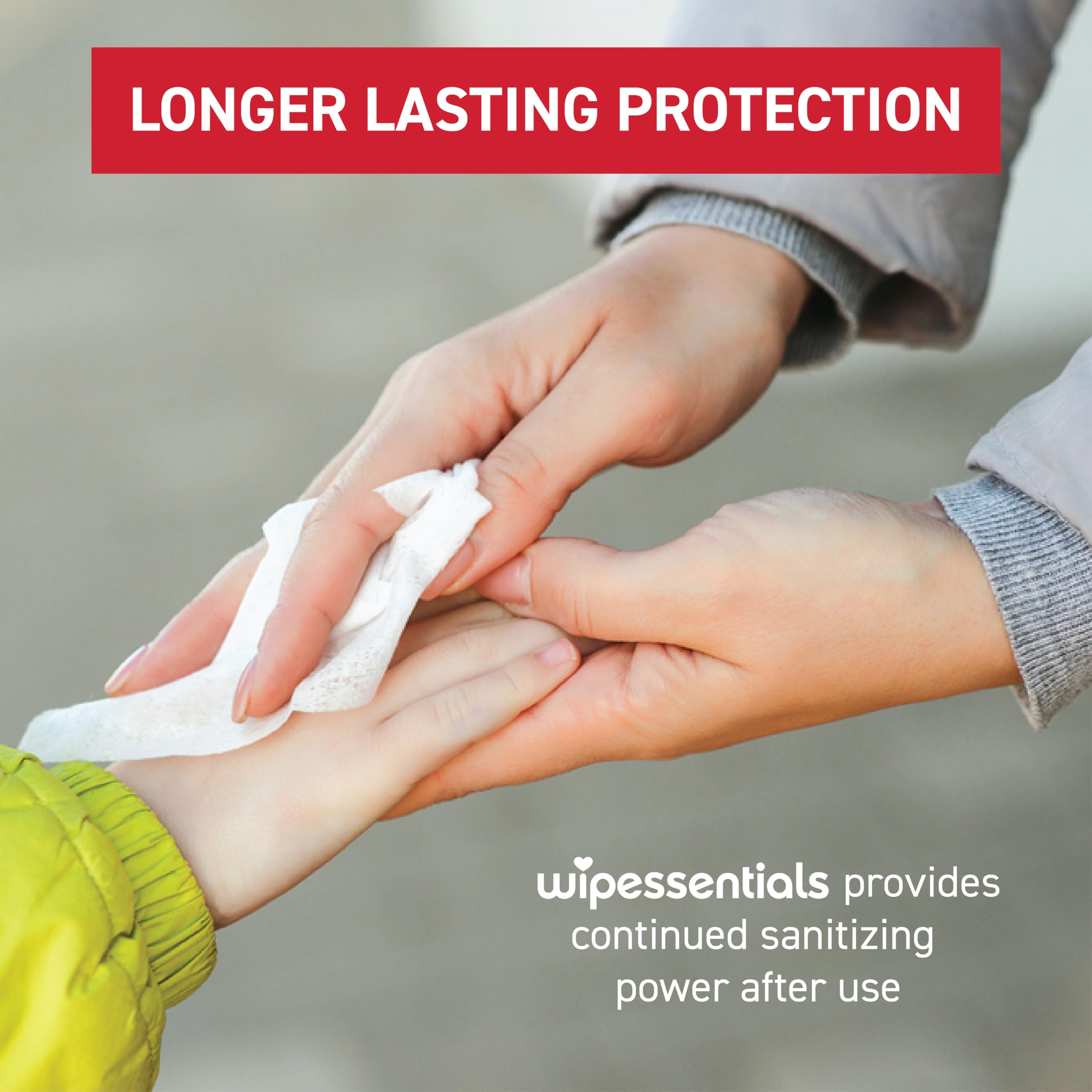 Diamond Wipes WipeEssentials wipes close up showing moisturizing ingredients