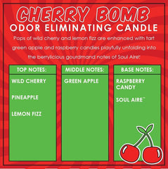 Lead-free wick ensures clean, even burn for better fragrance release.