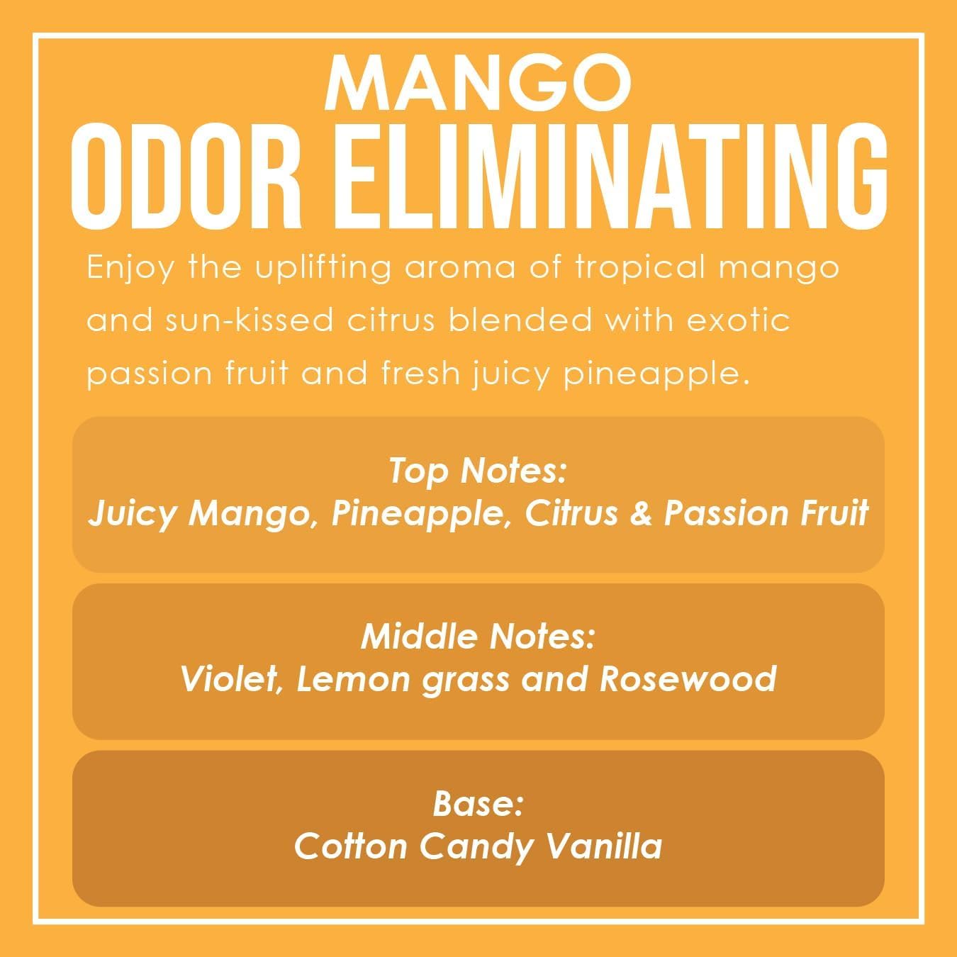 Dianne's Mango Two Pack packaging displays gifting-ready odor control solution.