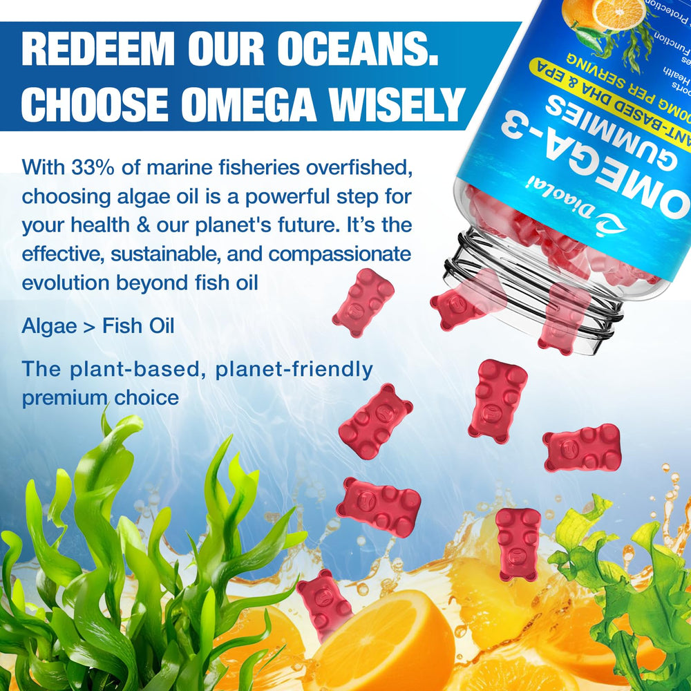 Diaolai gummies packaging with moisture-proof bottle for freshness.