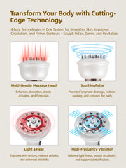 DiDEER wireless rechargeable massage device ready for home use