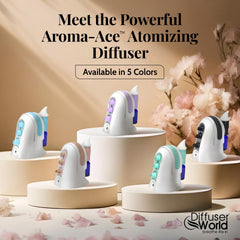 Diffuser World quiet aroma reducer promotes peaceful room ambiance.