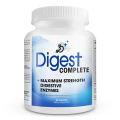 Digest Complete bottle pouring capsules for convenient daily use