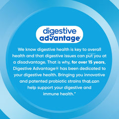 Digestive Advantage label indicates suitability for adults and kids 3+.
