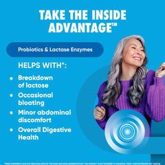 Digestive Advantage packaging promo shot signals immune support through gut health.