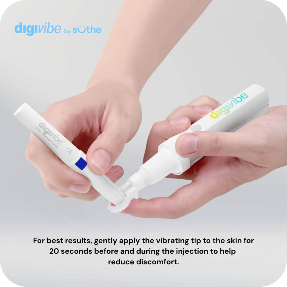 Digivibe battery powered operation enabling easy use anywhere