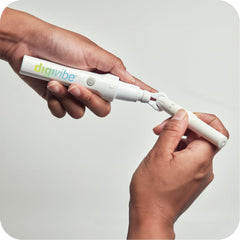 Digivibe large sonic tip attachment for gentler injections