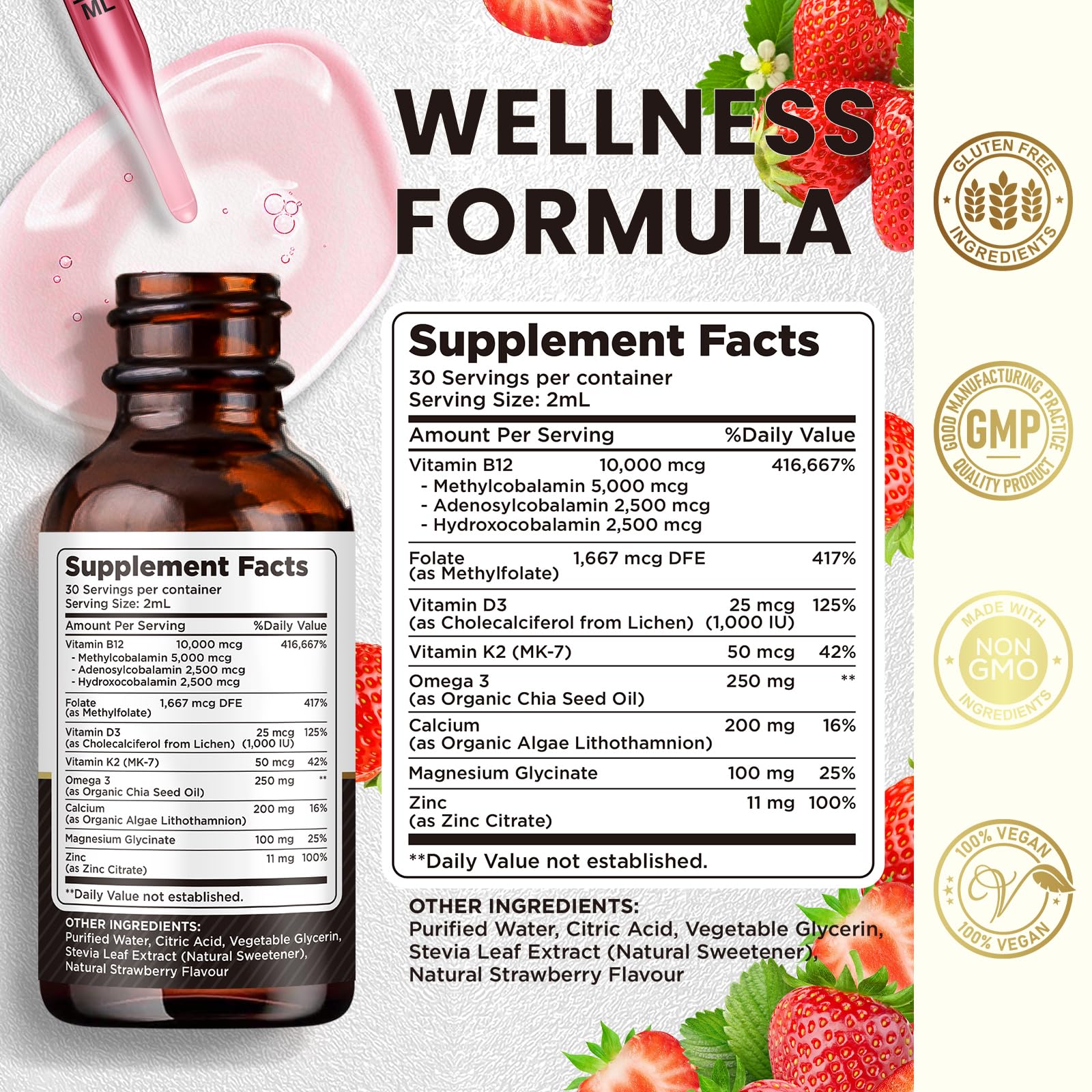 Dilib sublingual drops under tongue for potentially faster absorption.