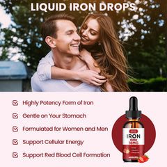 Dilib iron absorption formulation with folate and B12 support