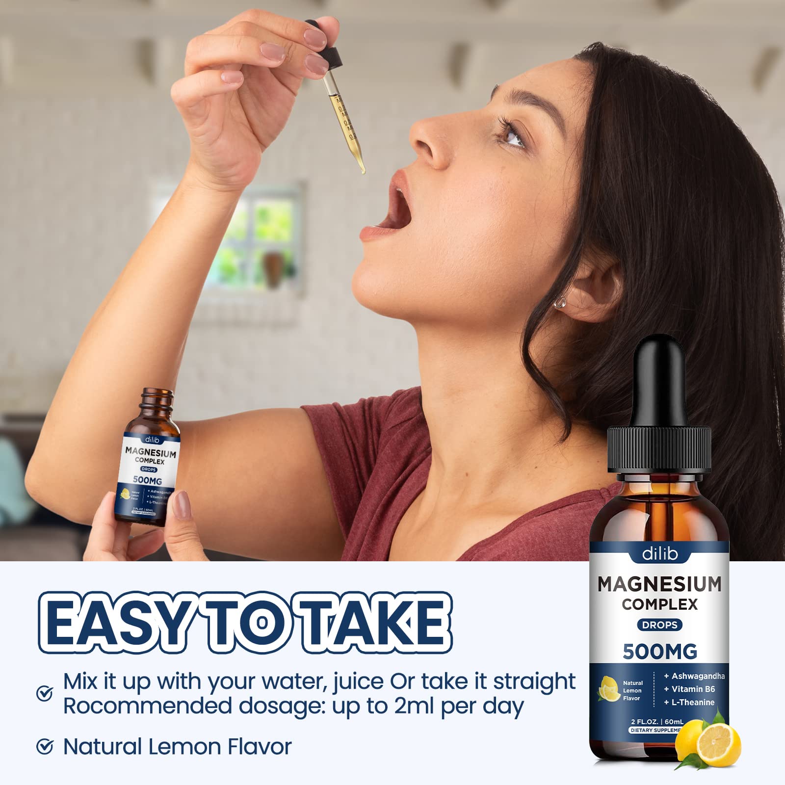 Dilib Magnesium Drops two-pack front shows value and convenience.