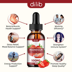 Dilib dropper displaying a precise 500 mg serving for consistent use.