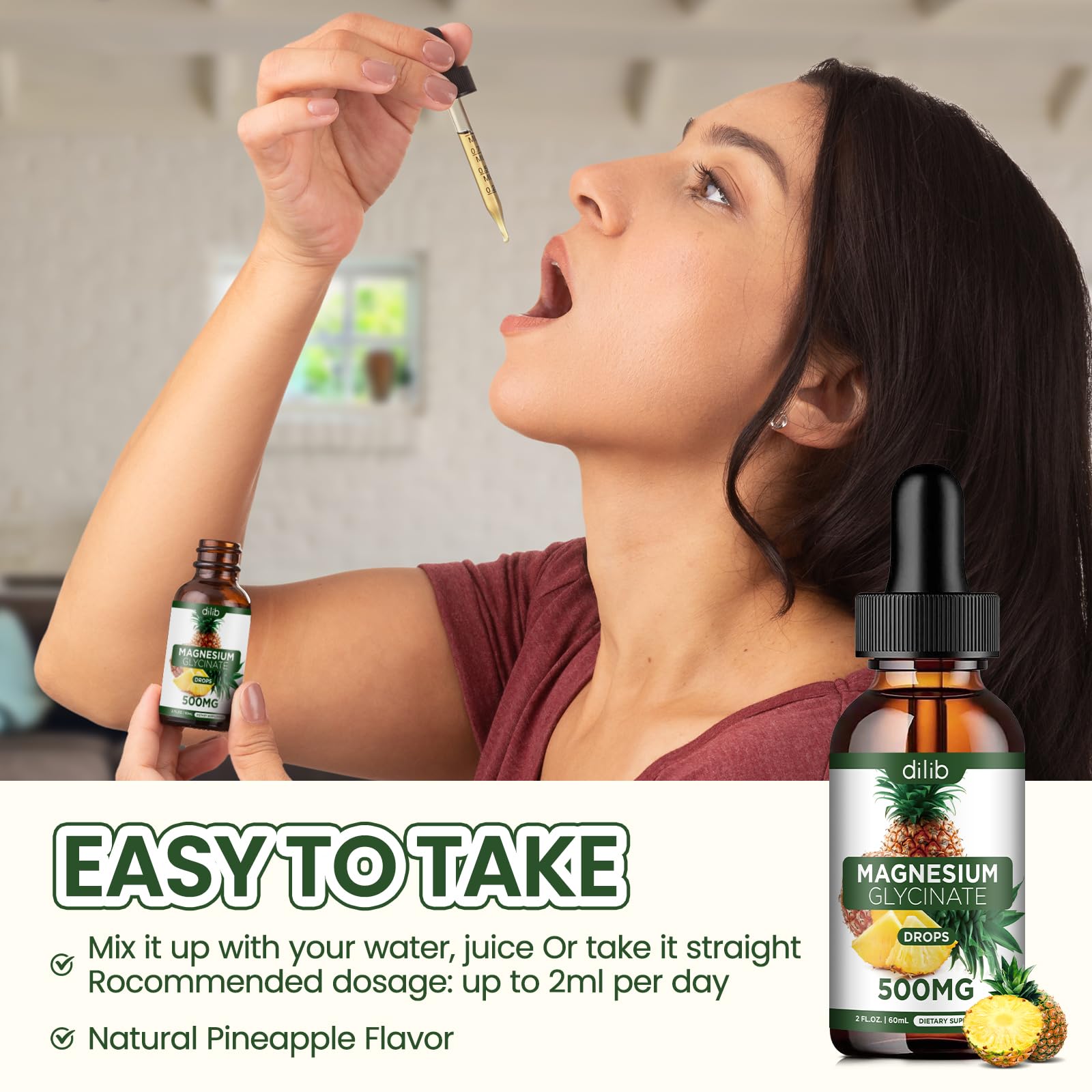 Bottle shown on kitchen counter during a morning routine.