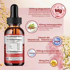 Dilib Triple Magnesium Complex drops under tongue for faster absorption.