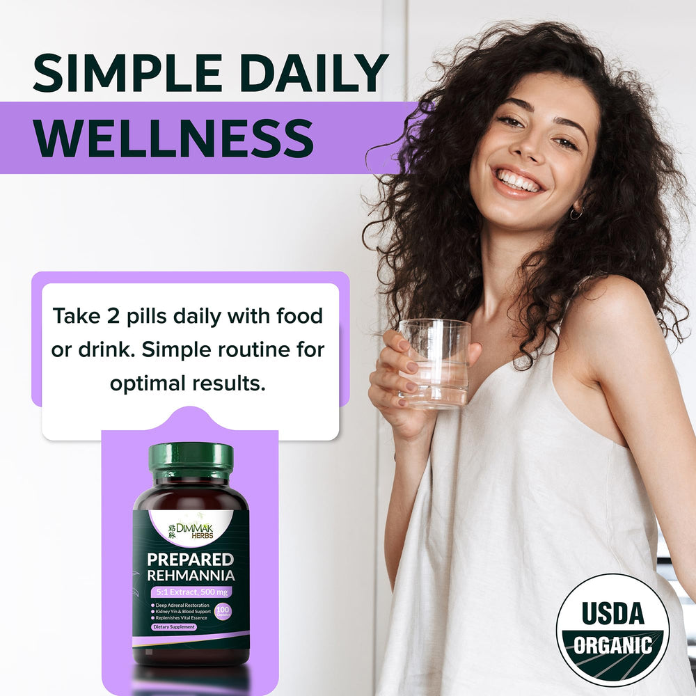Dimmak Herbs high-potency 5:1 extract graphic indicates 2,500 mg equivalent