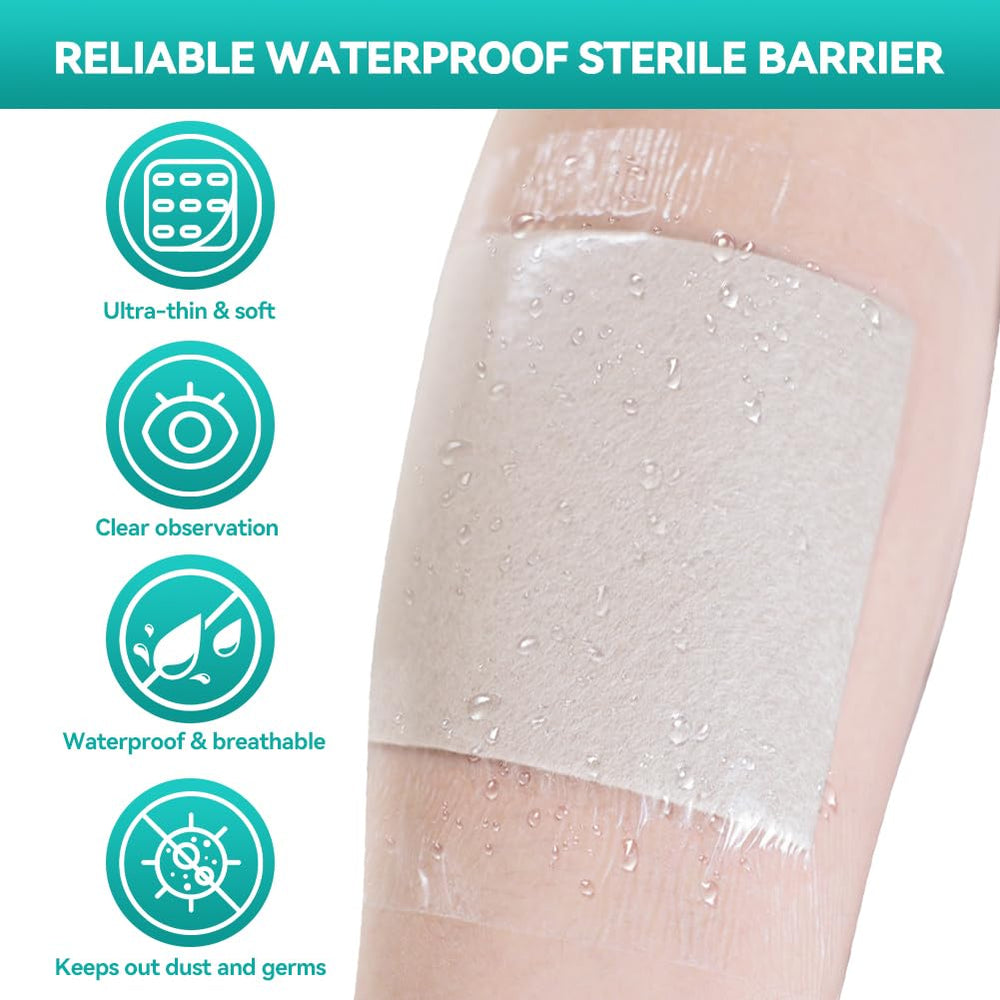 Dimora hypoallergenic adhesive layer reduces irritation while keeping dressing secure.