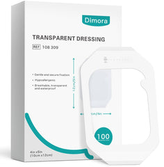 Dimora waterproof transparent film dressing protects wounds during showering.