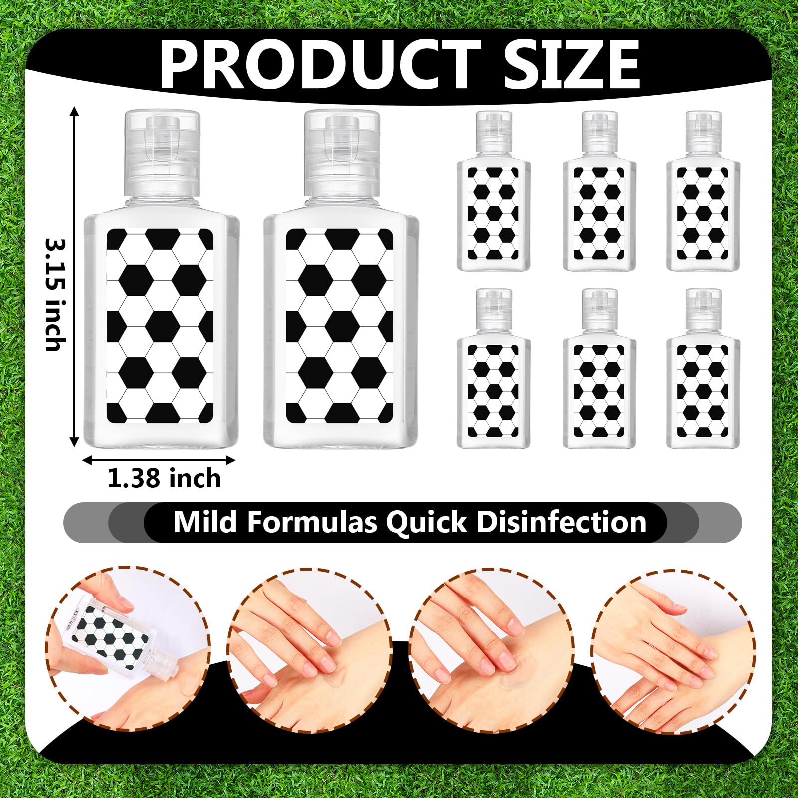 Dimsile mini hand sanitizer travel size image for on-the-go freshness.