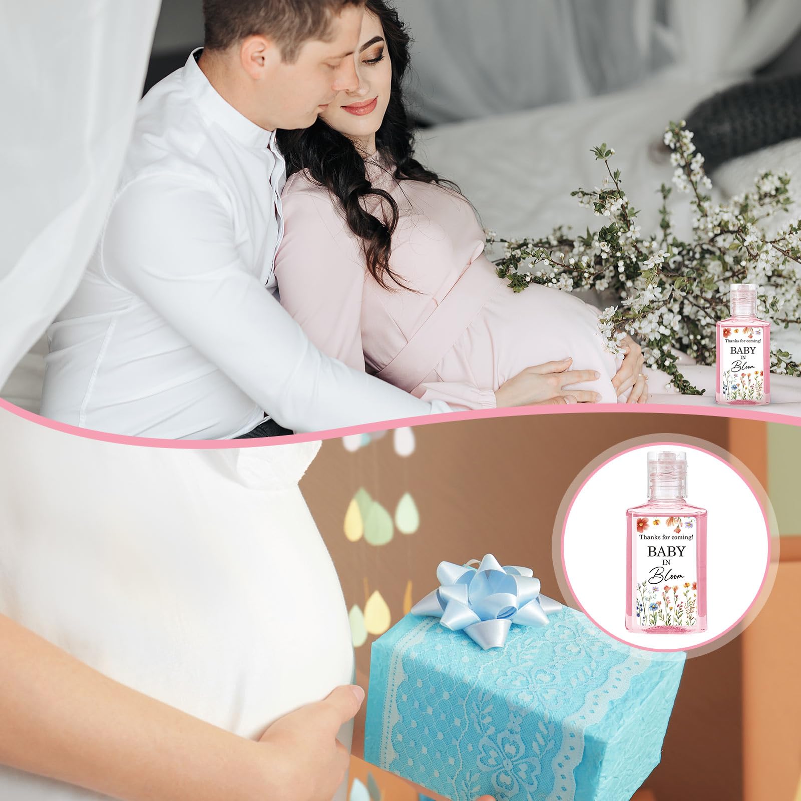 Dimsile spring flower gift pack, ideal for baby showers.