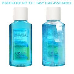 Close-up of DincherBel Original Mint 35ml bottle showing compact design