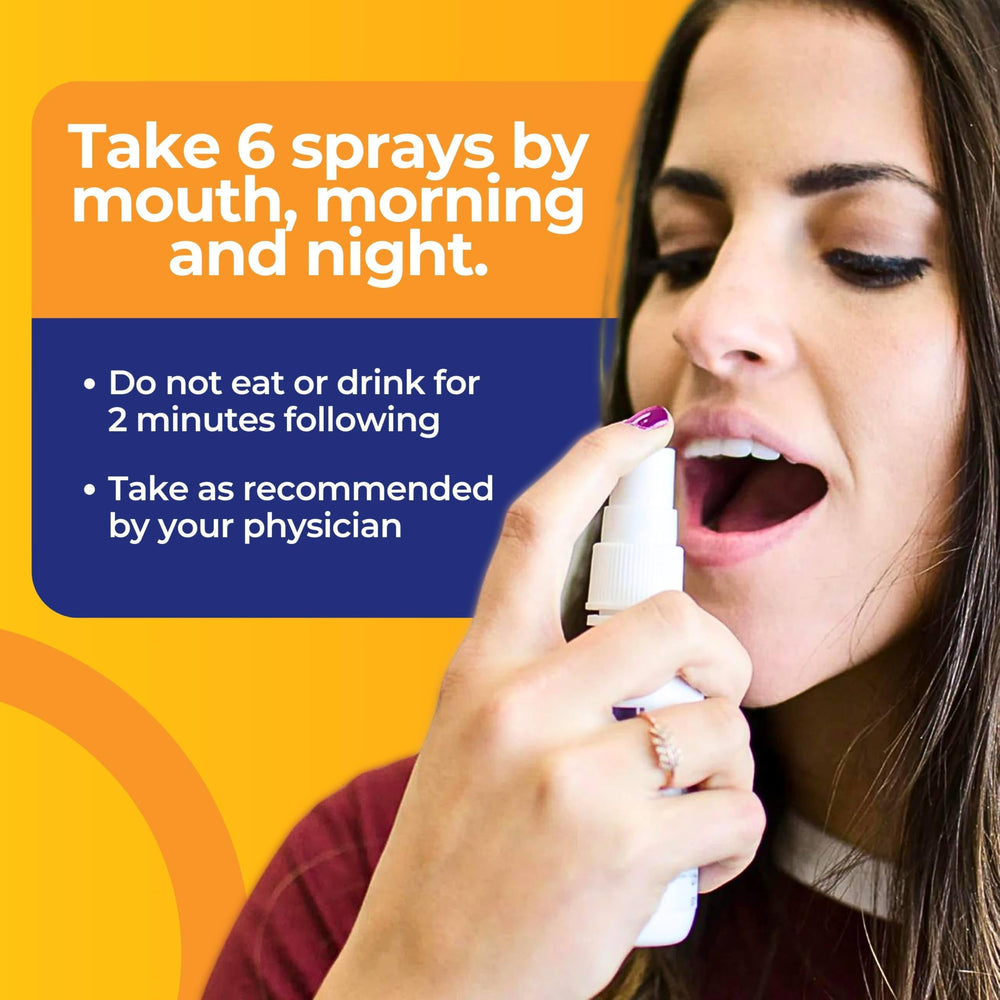 Dirobi Mimi's Miracle Glutathione Spray demonstrates kid-friendly daily dosing guidelines.