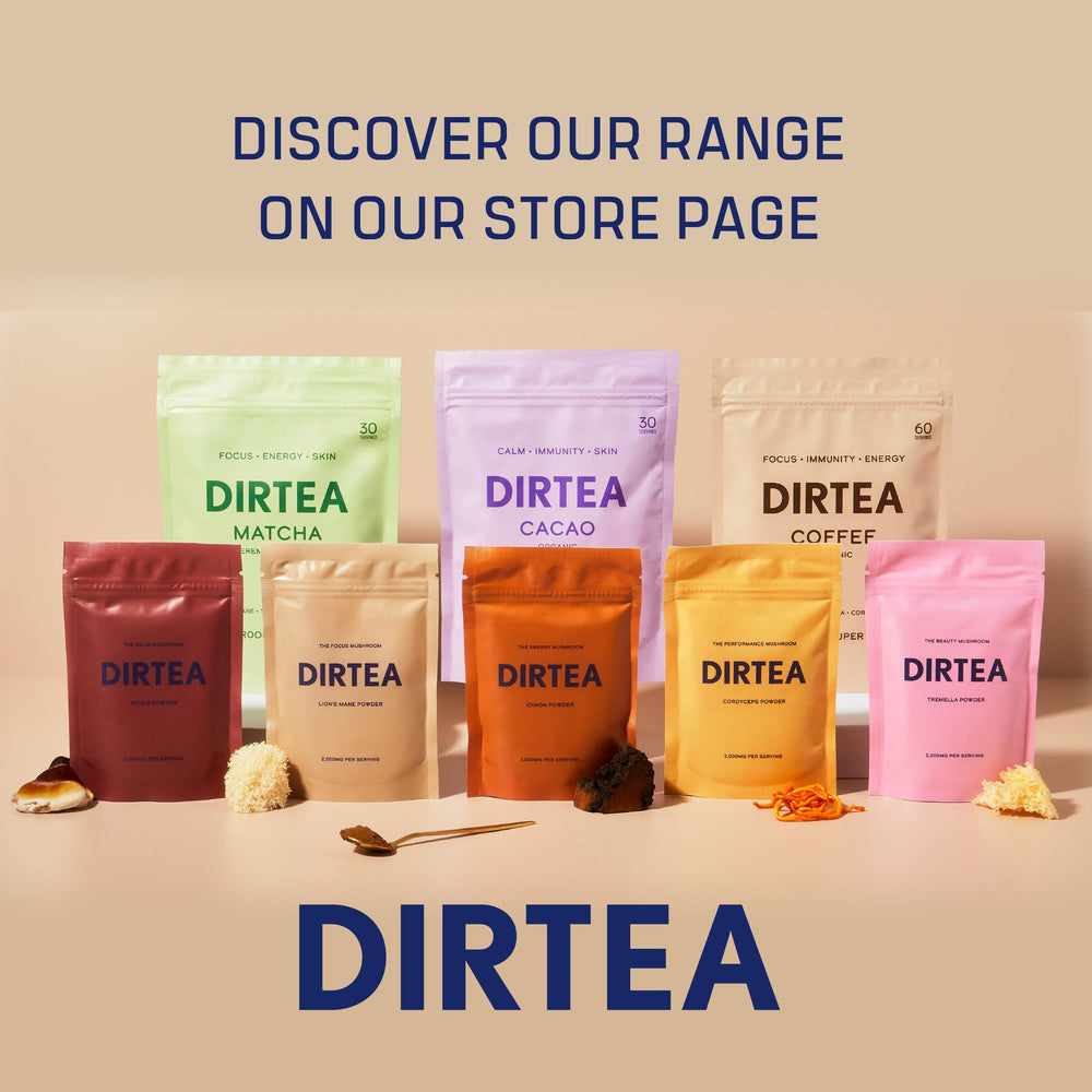 DIRTEA 60g pack provides 30 servings for ongoing use.
