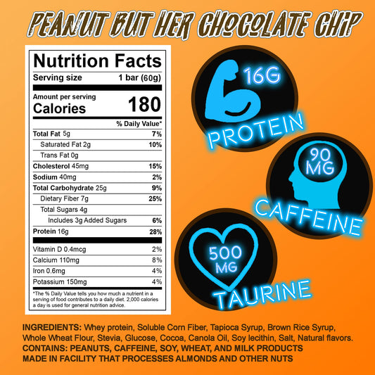 Dive Bar Nutrition bar cross-section showing protein and fiber in a chewy bite.