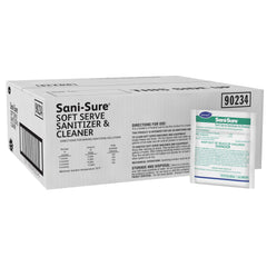 Diversey Sani-Sure soft serve sanitizer bottle for equipment without residue.