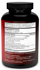 Divine Bounty turmeric capsules emphasize BioPerine absorption and potency.