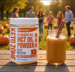 Divine Health Dr. Colbert MCT Oil Powder blends smoothly into hot or cold drinks.