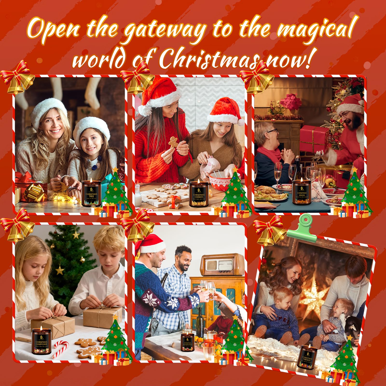 DL Dreamy Dewla Christmas Spice candle adding warm festive warmth to meals