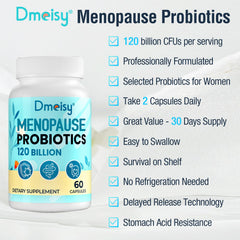 Dmeisy bottle shows 60 capsules for a 30-day supply.